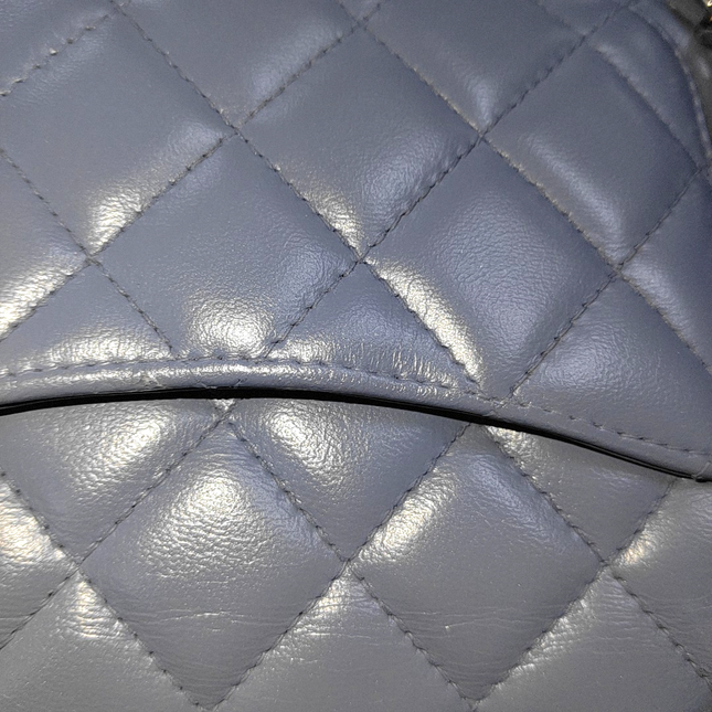 Chanel Classic Flap Rectangular Mini Ash Blue Lambskin, 2012