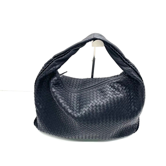 Bottega Veneta Hobo Maxi Midnight Navy Black leather 50cm