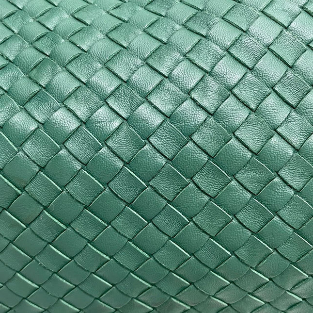 Bottega Veneta Veneta Hobo Large Dark Green 47cm Lambskin Leather