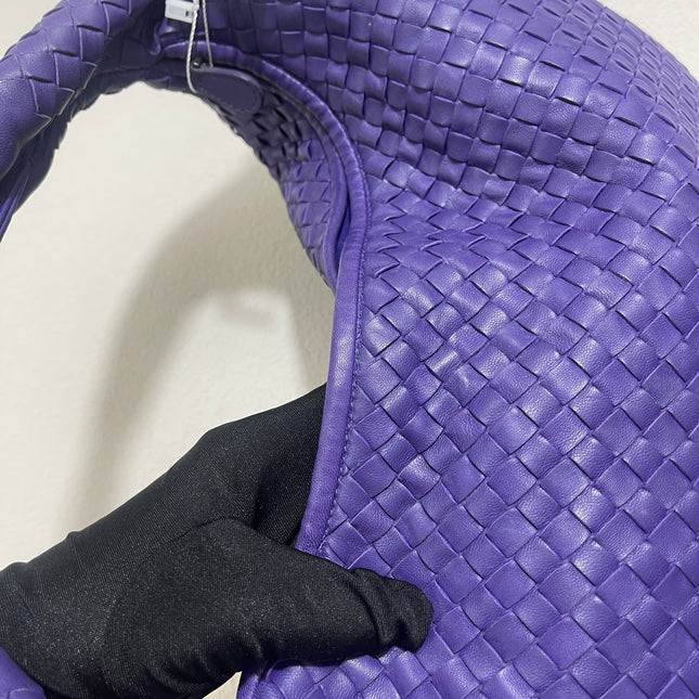 Sold Bottega Veneta Hobo Bag Large Leather Purple 47cm