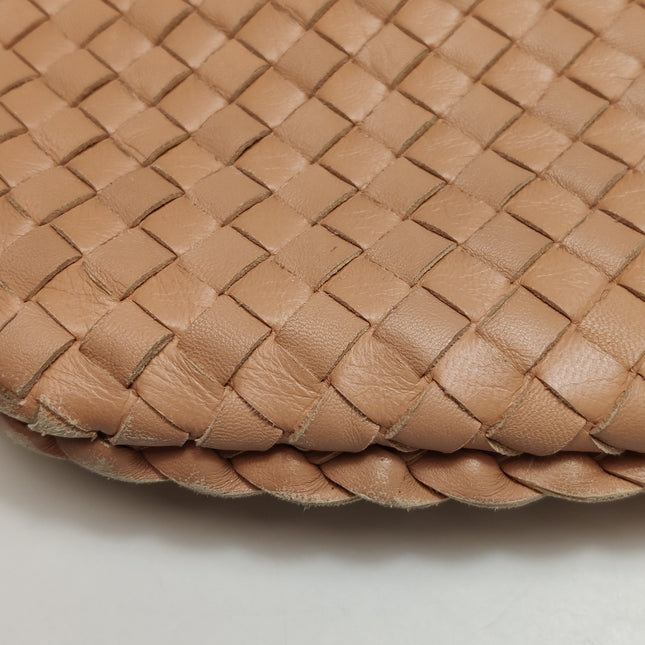 Bottega Veneta Veneta Hobo Beige Almond Brown 47cm