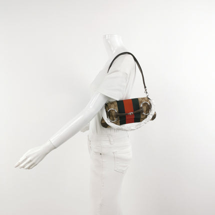 Gucci Horsebit 1955 Re-issue Chain Shoulder Bag Small Monogram