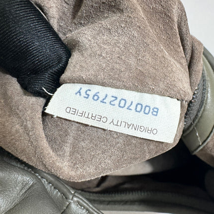 Sold Bottega Veneta Belly Hobo Intrecciato Grey Leather Medium 40cm