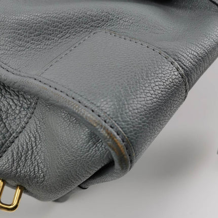 Sold Loewe Amazona 29 in Grey Lambskin Leather