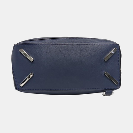 Loewe Puzzle Small Navy Calfskin leather bag