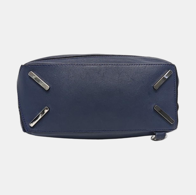 Loewe Puzzle Small Navy Calfskin leather bag