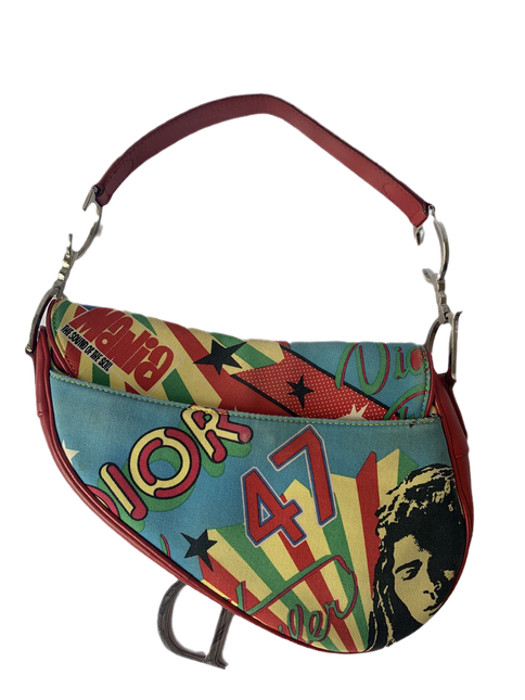 Sold Dior Saddle bag Bob Marley Design by John Galliano