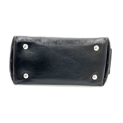 Louis Vuitton CarryAll Cargo Vibe PM Small Lambskin Leather So Black Shoulder Bag