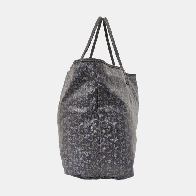 Goyard Saint Louis Tote GM Large Grey Goyardine Canvas