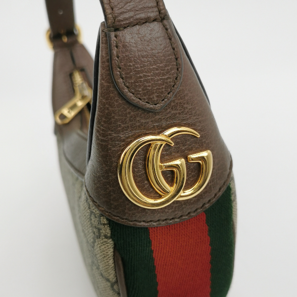 Sold Gucci Ophidia GG Mini Beige/Ebony Monogram Shoulder Bag