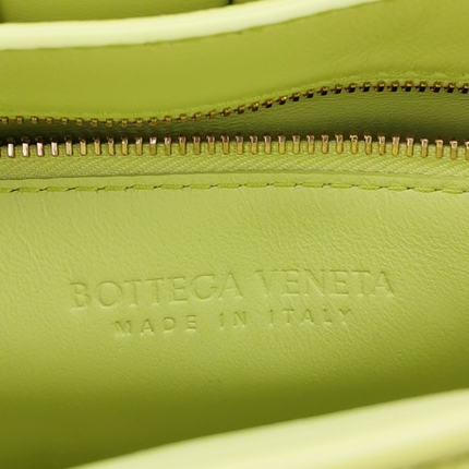 Sold Bottega Veneta Chain Cassete Lime Yellow Crossbody Bag