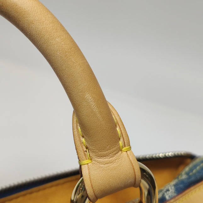 Louis Vuitton Blue Denim Neo Speedy Boston Bag