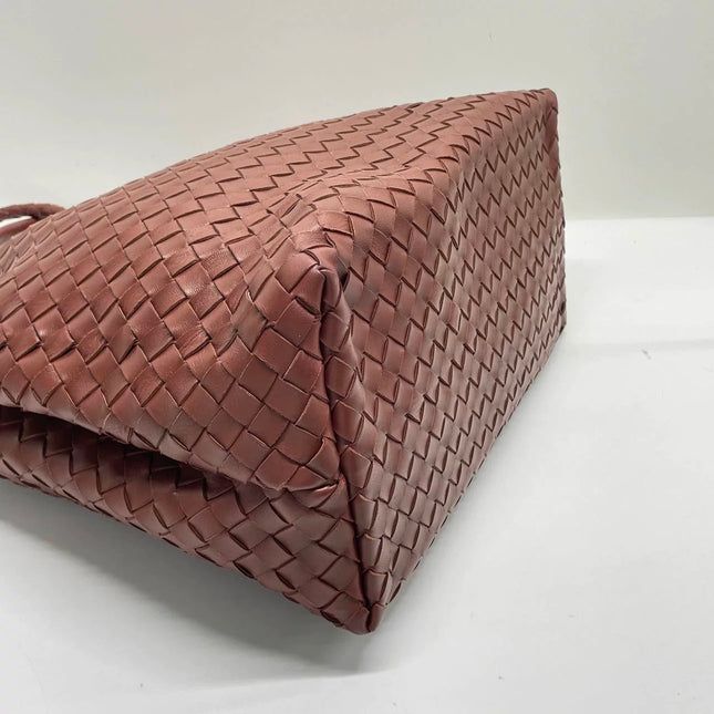 Bottega Veneta Andiamo Large Milk Chocolate Brown Handbag
