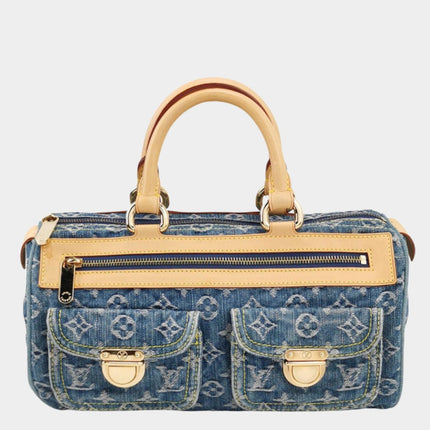 Louis Vuitton Denim Neo Speedy Boston Bag-Luxbags