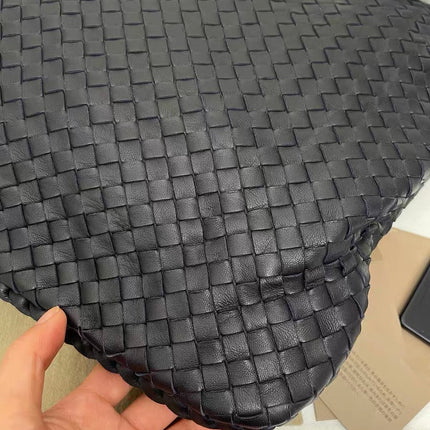 Bottega Veneta Hobo Maxi Midnight Navy Black leather 50cm