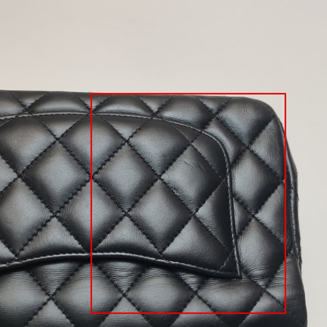 Chanel Classic Flap Mini Lucky Charms Black Lambskin Leather Gold Hardware