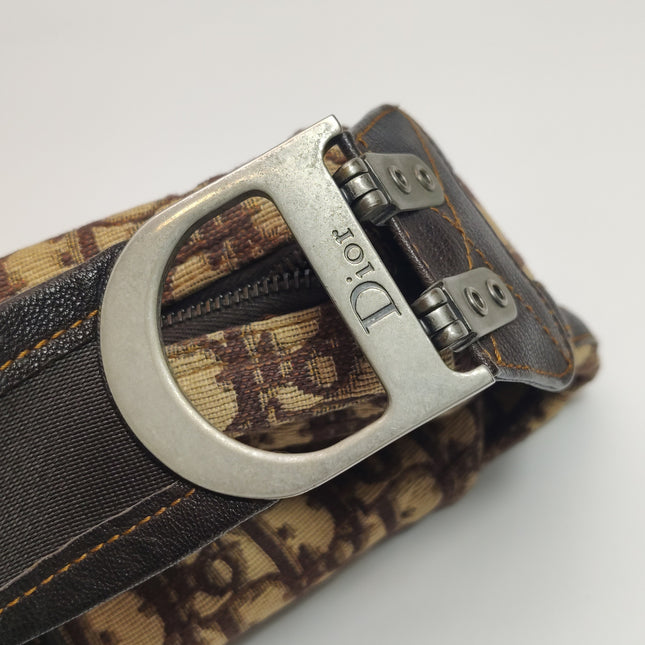 Dior Flight Medium Brown Oblique Monogram Shoulder Bag