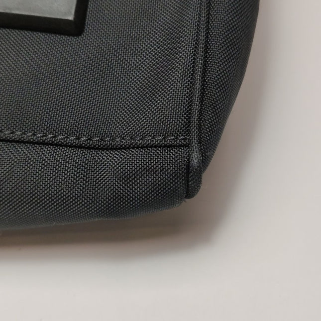 Chanel Travel Line Boston /Bowling Bag Maxi Black Fabric 2003-2003