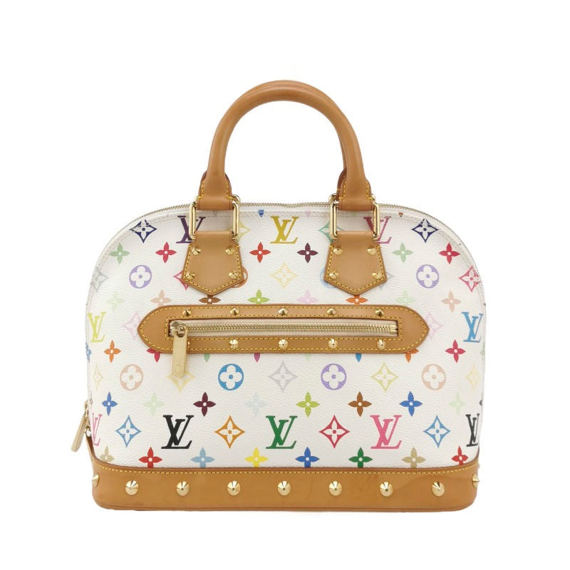 Louis Vuitton x Takashi Murakami Alma Small White Multicolor