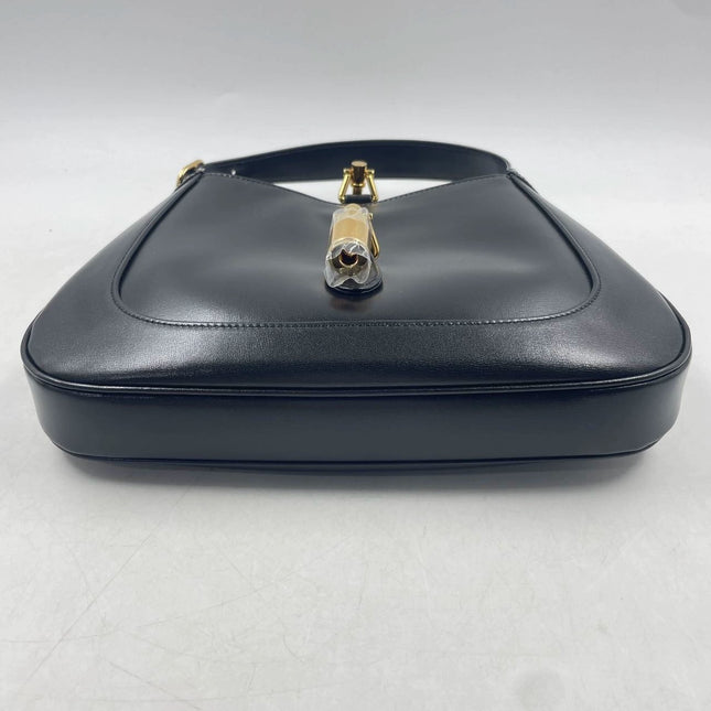 Sold Gucci Jackie 1961 Black Leather Bag with Adjustable Strap Giftable Condition