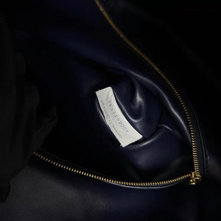 Bottega Veneta Hop Large Leather Navy Hobo Bag 55cm