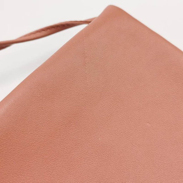 Sold Fendi Baguette Pink Leather with Gold Studded Metal Buckle