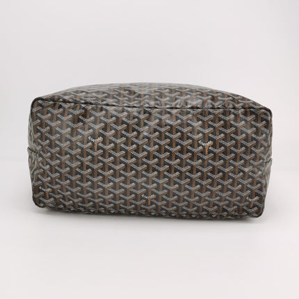 Goyard Saint Louis GM Tote Large Black Goyardine Canvas 2019