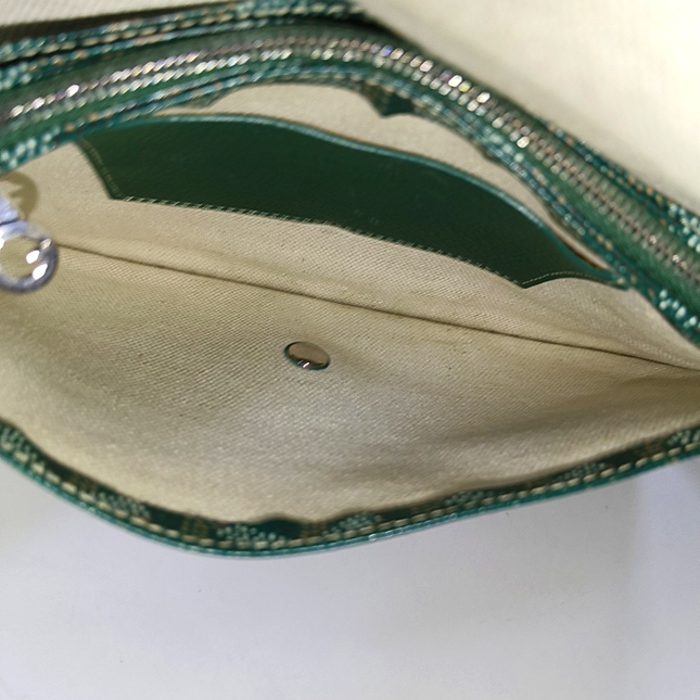 Goyard Plumet Green Mini Crossbody Bag