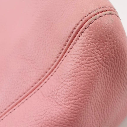 Sold Chanel Cerf Executive 2005 East West Small Pink Caviar Leather Handbag Silver Hardware