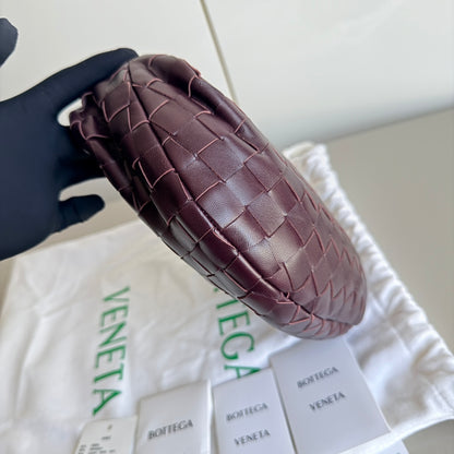 Sold Bottega Veneta Jodie Mini Burgundy Wine Leather Never Worn