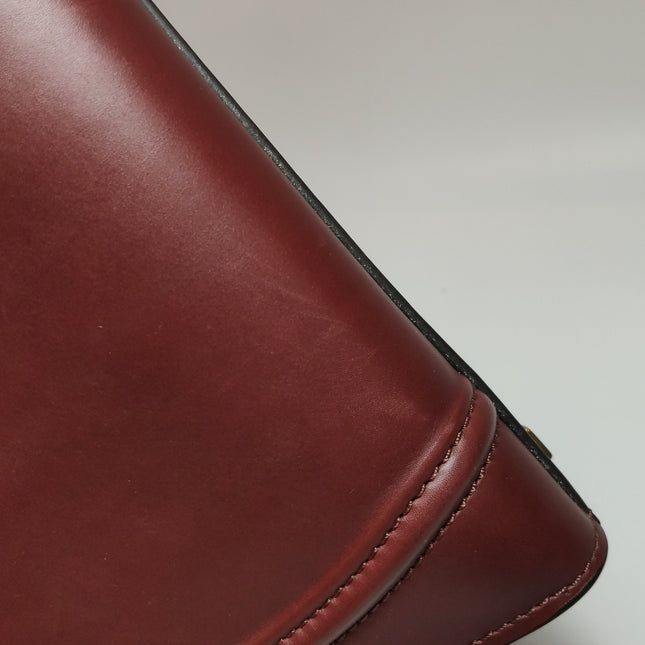 Celine Phantom Mini Burgundy Leather 30cm