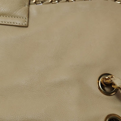 Chanel Chain Me Chain Around Medium Flap Bag Beige Calfskin Leather, 2011