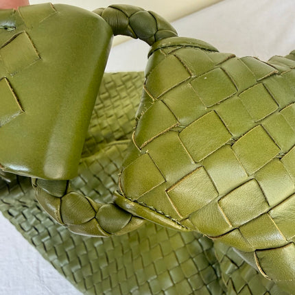 Bottega Veneta Shoulder Bag Avocado Green 38cm