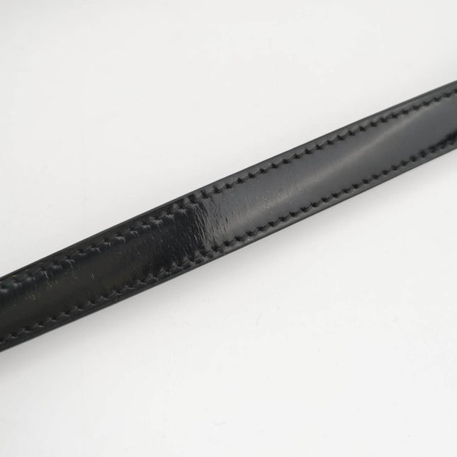 Sold Prada Cleo Black Smooth Leather Shoulder Bag