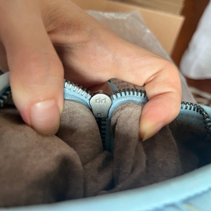 Bottega Veneta Veneta Hobo Medium Baby Blue Intrecciato Leather Bag 43cm