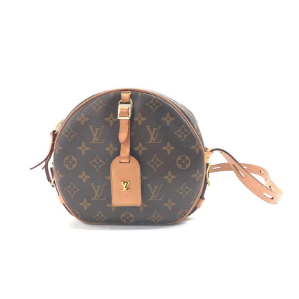 Louis Vuitton Boîte Chapeau Souple Leather MM Crossbody Bag