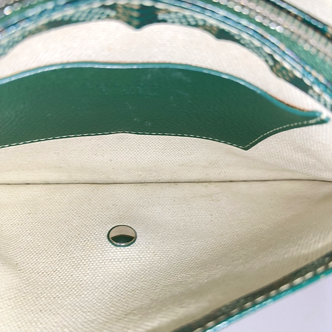 Goyard Plumet Green Mini Crossbody Bag