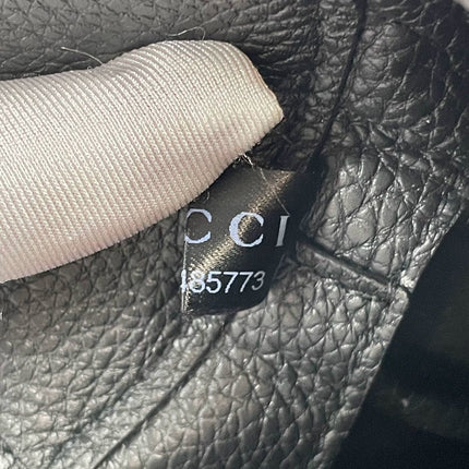 Gucci Jackie 1961 Black Pebbled Leather Bag Small