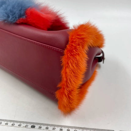 Sold Fendi Peekaboo Red Leather