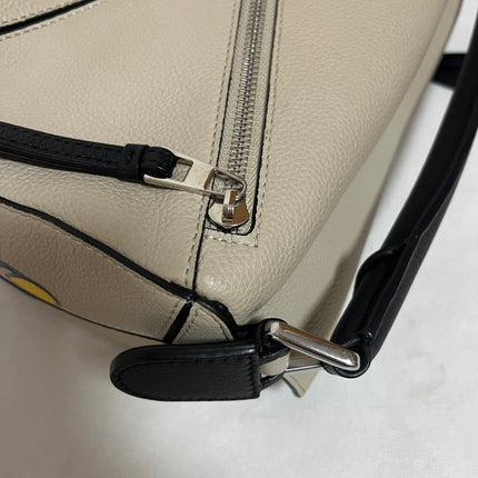 Loewe Puzzle Small Beige Herbarium Holiday Collection Calfskin Leather Crossbody Bag