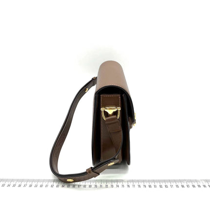 Gucci 1955 Horsebit Shoulder Bag Caramel Brown Small Leather