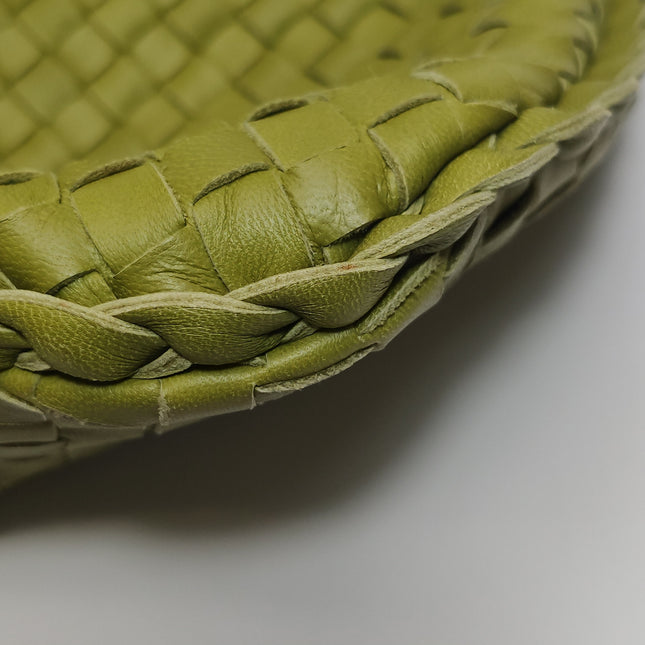 Bottega Veneta Veneta Hobo Avocado Green 47cm Lambskin Leather