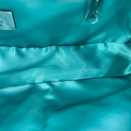 Fendi Baguette Cargo Multipocket Tiffany Blue Nylon 3-way Bag