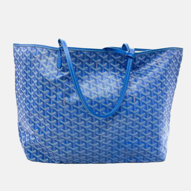 Goyard Saint Louis GM Tote Large Blue 2014-Luxbags