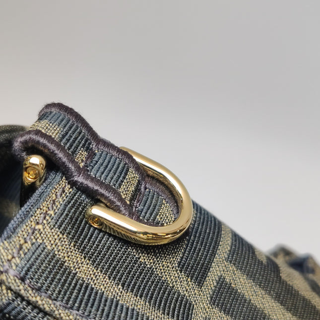 Fendi Baguette Cargo Multipocket Brown Zucca Monogram 2-way Bag