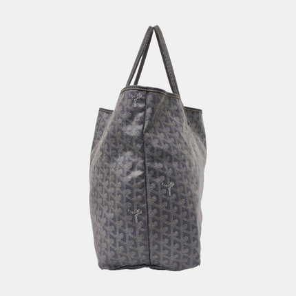 Goyard Saint Louis Tote GM Large Grey Goyardine Canvas