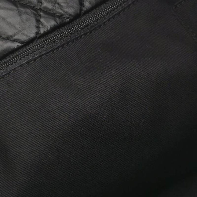 Sold Chanel Black Calfskin Fur Mademoiselle Lock 2way Tote, 2010