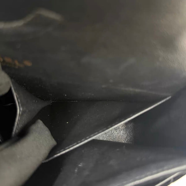 Chanel Classic Flap Medium Black Velvet Gold Hardware, 2014-2015