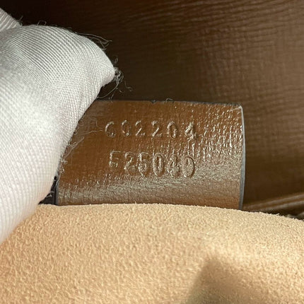 Gucci 1955 Horsebit Shoulder Bag Caramel Brown Small Leather