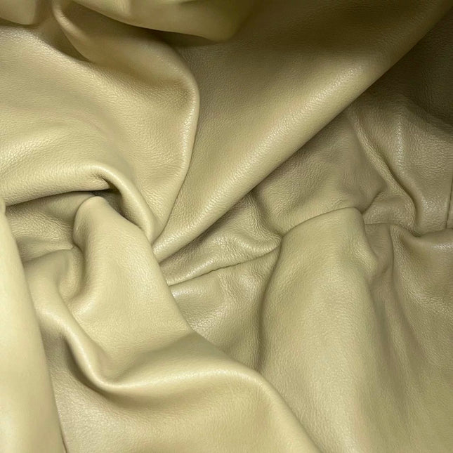 Bottega Veneta Jodie Maxi Lambskin Leather Beige Oats 70cm